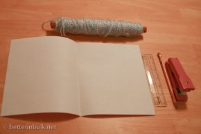 Easy kite instructions - Gather materials