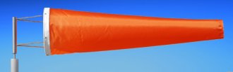 Highest Quality Industrial Windsocks Orange 4 FT - 6 FT - 8FT - 12 FT UVR Flame Retardant Anti Static Chemical Resistant Windsock Stainless Steel Eyelets By Adwareflags.com Australia