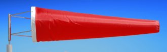 Highest Quality Industrial Windsocks Red 4 FT - 6 FT - 8 FT - 12 FT UVR Flame Retardant Anti Static Chemical Resistant windsock Stainless Steel Eyelets By Adwareflags.com Australia