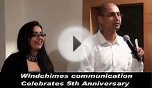 Windchimes Communications 5th Anniversary